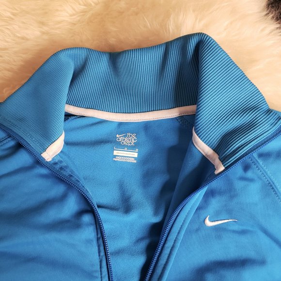 Nike Athletic Dept Full Zip Blue Jacket - Size L - Picture 10 of 13